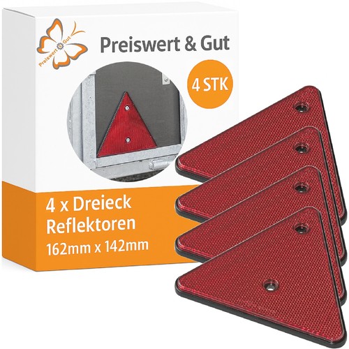 Dreiecksreflektoren - 4x,