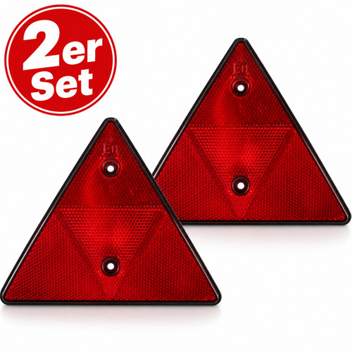 Rückstrahler reflektor - 2x,