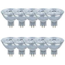 10 x Osram LED MR16 Glas