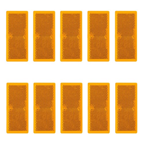 Reflektor orange 82x36mm - reflektor,