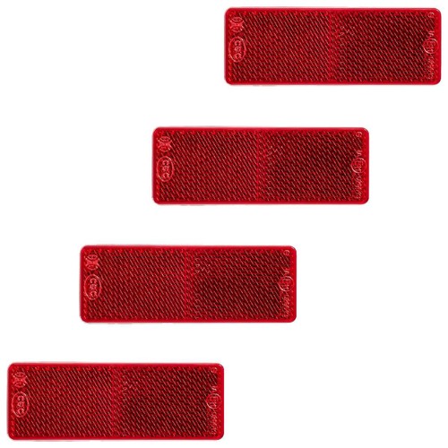 Roter reflektor rot für - rot,