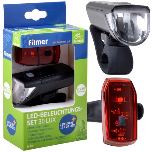 Led fahrrad licht - led, set