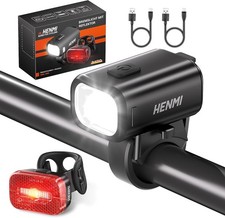 LED Fahrradlicht Set USB StVZO