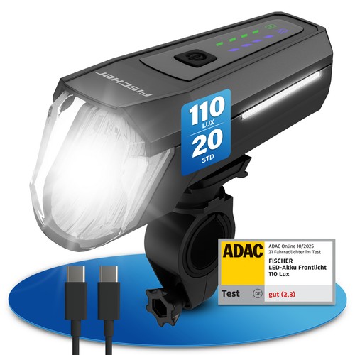 Fahrradbeleuchtung fischer led - fahrradbeleuchtung,